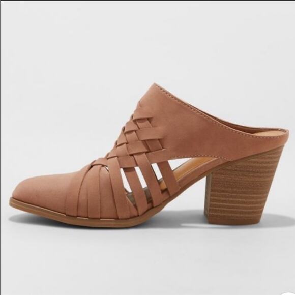 NEW Universal Thread heeled mules - Picture 4 of 6